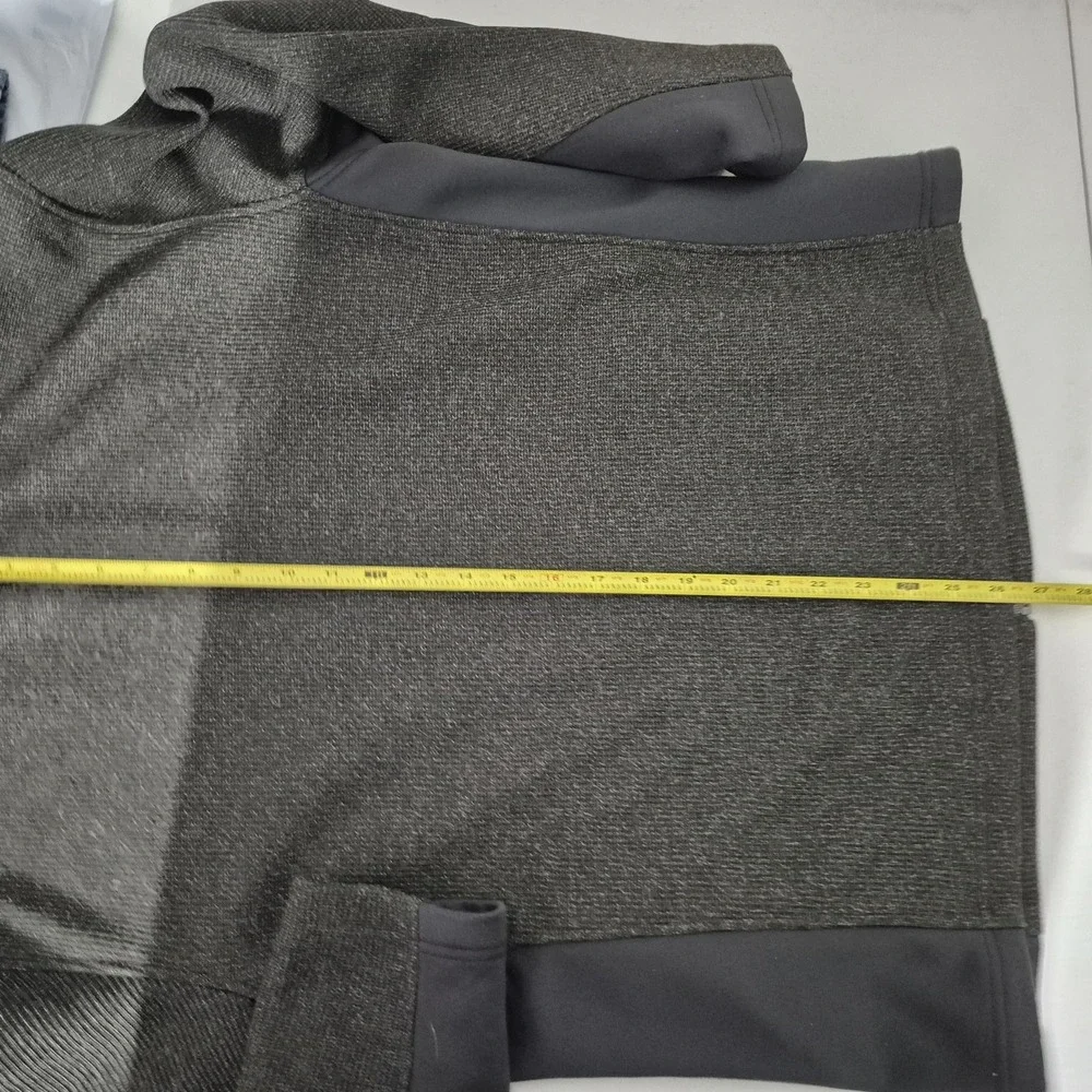 IZOD Jacket Mens M Gray Advantage Performance Stretch Shaker Fleece Full Zip